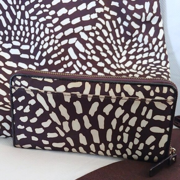 Kate Spade Lindenwood Safari Tote & Wallet Bundle EUC - Picture 12 of 15